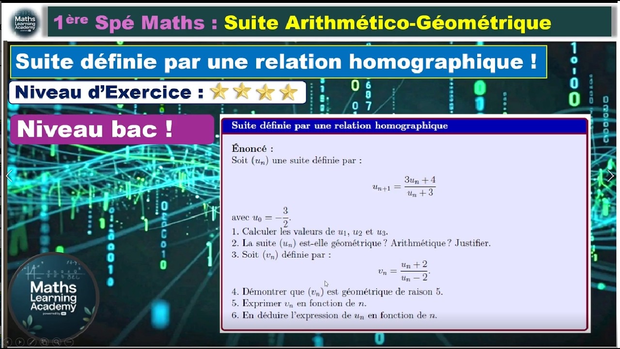 Relation Homographique : ASTUCE INCROYABLE