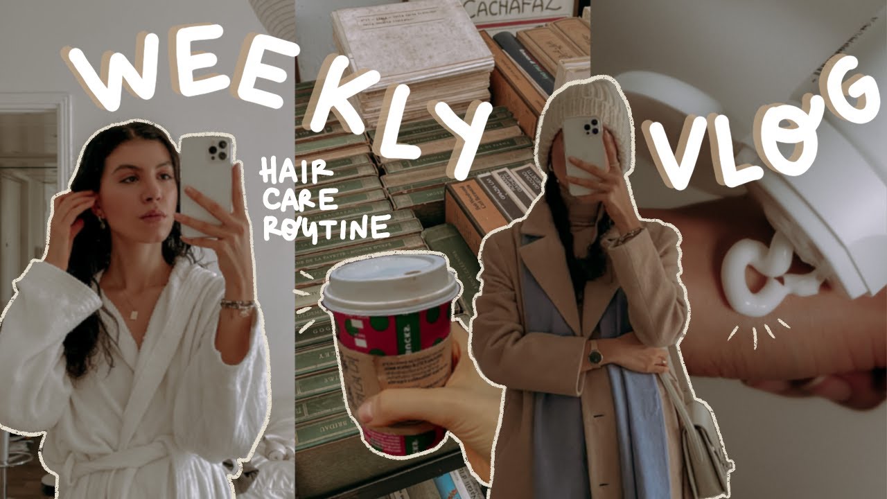 VLOG | HAIR CARE Routine, HAUL Vestiti & Libri Invernali, OUTFITS, Book Talk & Daily Life... 👩🏻‍🦱🛍📚🌞