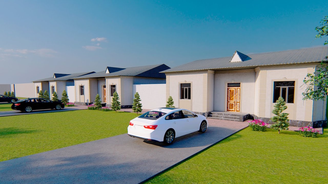 HOME EXTERIOR DESIGN-UY EXTERIER DIZAYN LOYIHASI