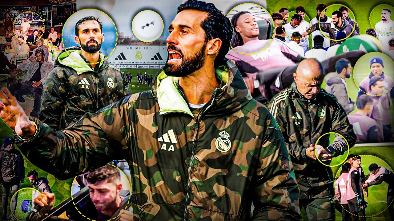 Dentro de los ENTRENAMIENTOS Militares del Real Madrid *no se vio*