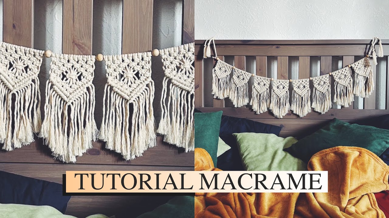 DIY: Bed headboard flags