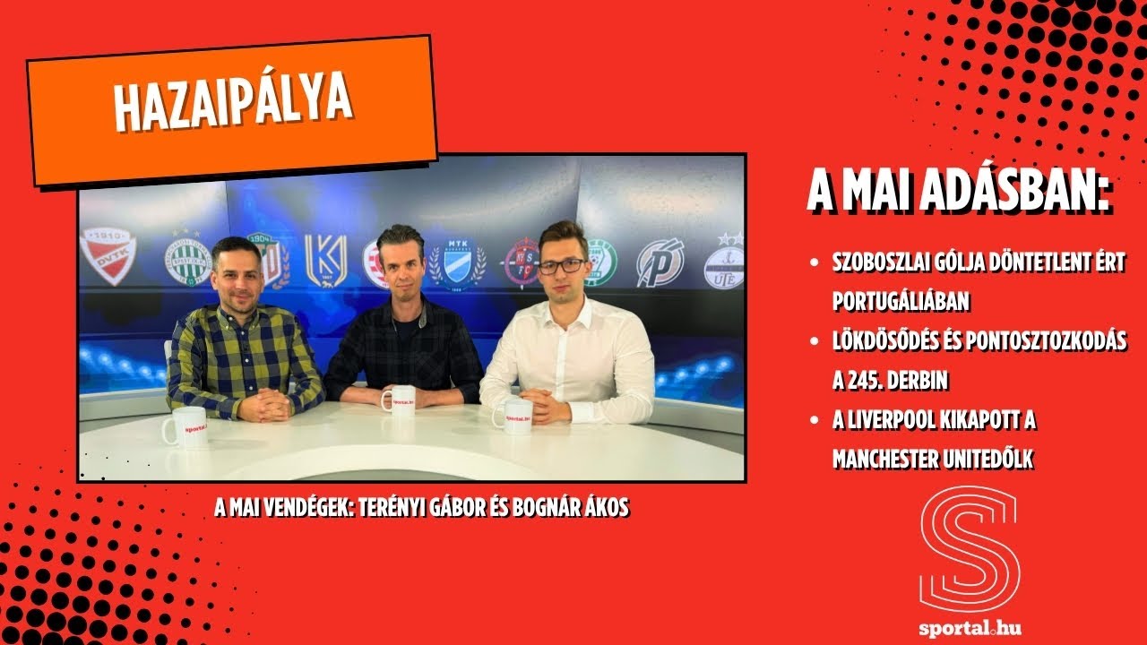HazaiPálya – Döntetlen és szokatlan piros lap a derbin, gödörben a Liverpool