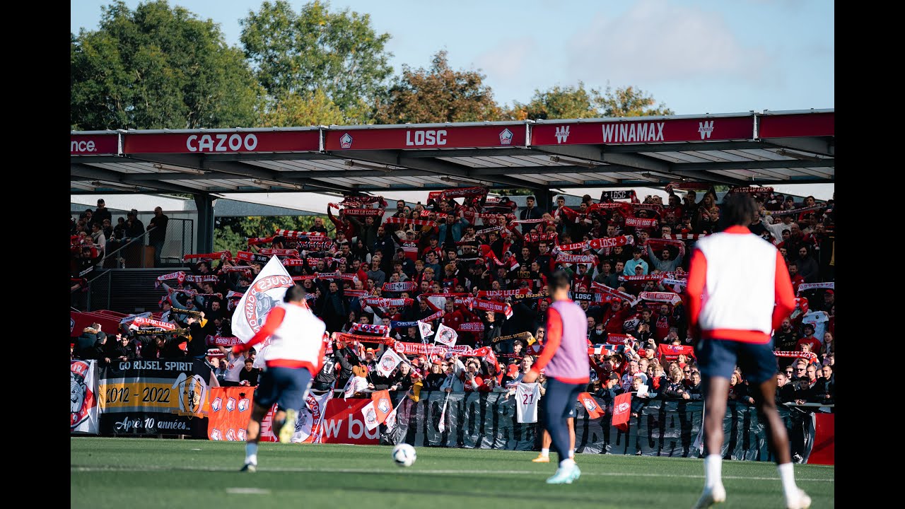 LOSC INSIDE | Les supporters à Luchin avant le Derby du Nord ⚜