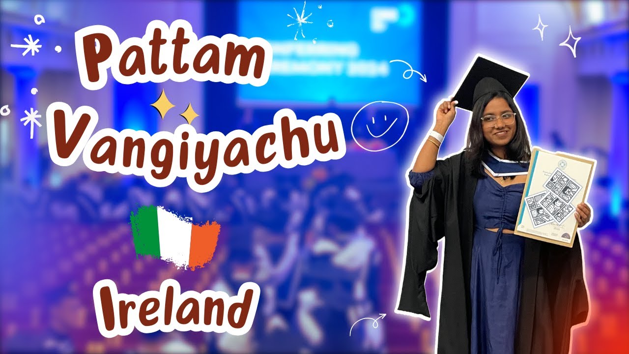 Graduation Day Vlog | Master’s Degree at Dublin Business School (DBS) | Tamil Vlog