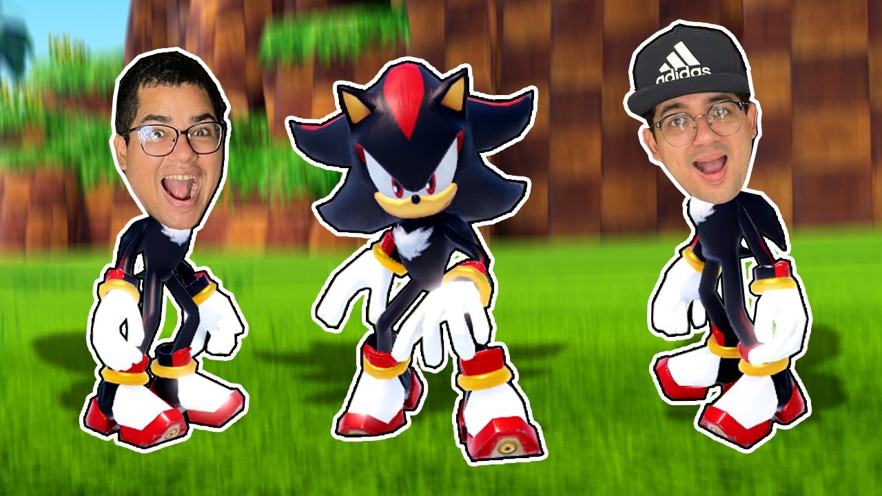 FOMOS TRANSFORMADOS NO SHADOW DENTRO DO MUNDO DO SONIC!!