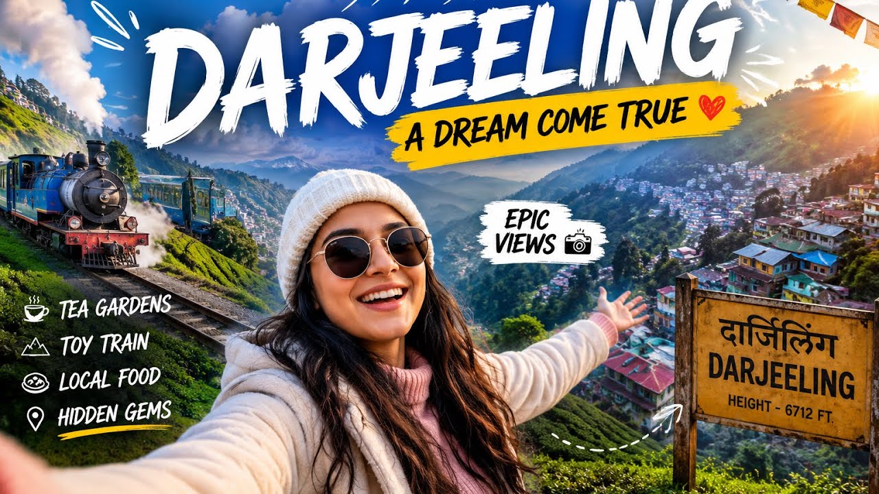Darjeeling full vlog | Budget | Darjeeling tour full information | Tour travel tips | part-1