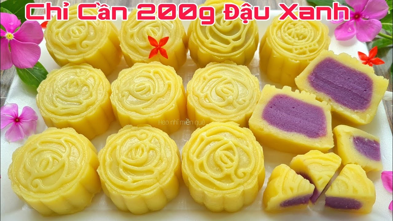 Cách Làm Bánh Dẻo Trung Thu Từ Đậu Xanh Rất Ngon Rất Dễ