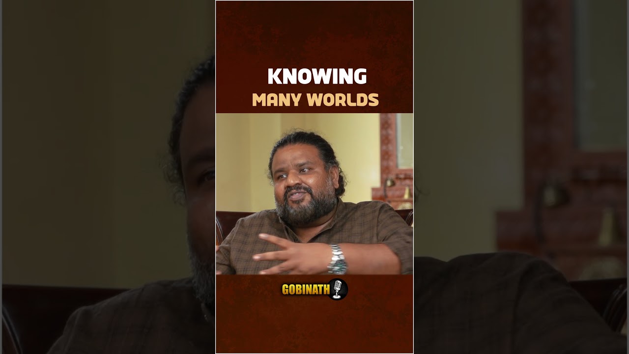 Getting Into Other Worlds as a Storyteller | Nalan Kumarasamy | Gobinath 