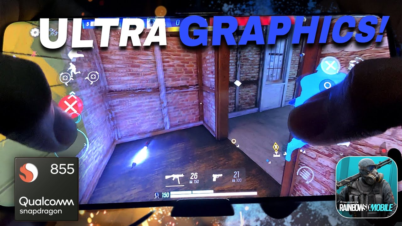 Rainbow Six Siege Mobile Ultra Graphics Test on Snapdragon 855