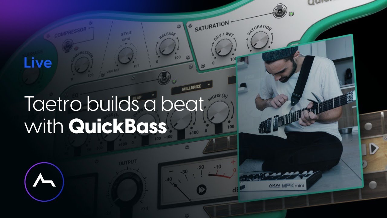 @Taetro builds a beat with QuickBass by United Plugins
