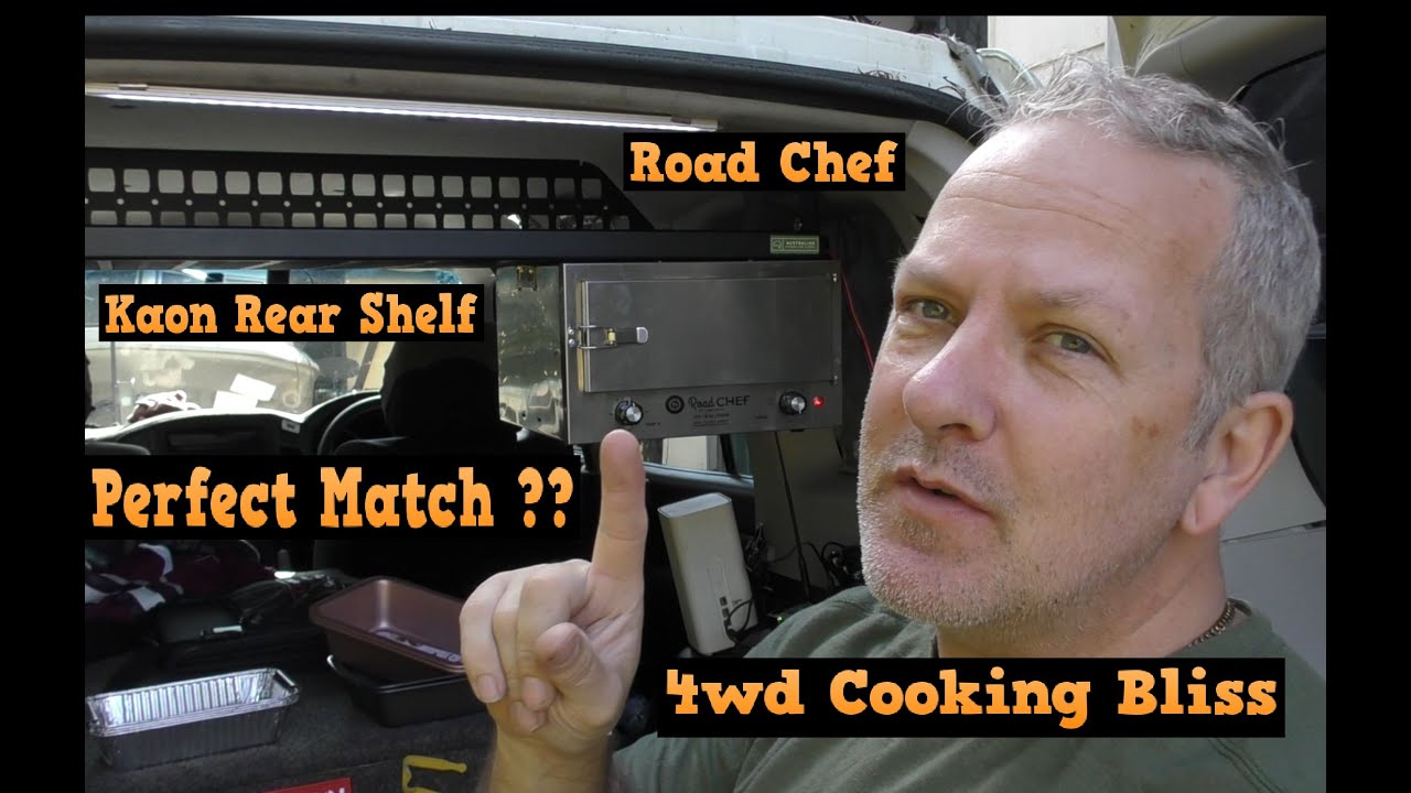 Road Chef review and Mounting (Kaon Rear Shelf)