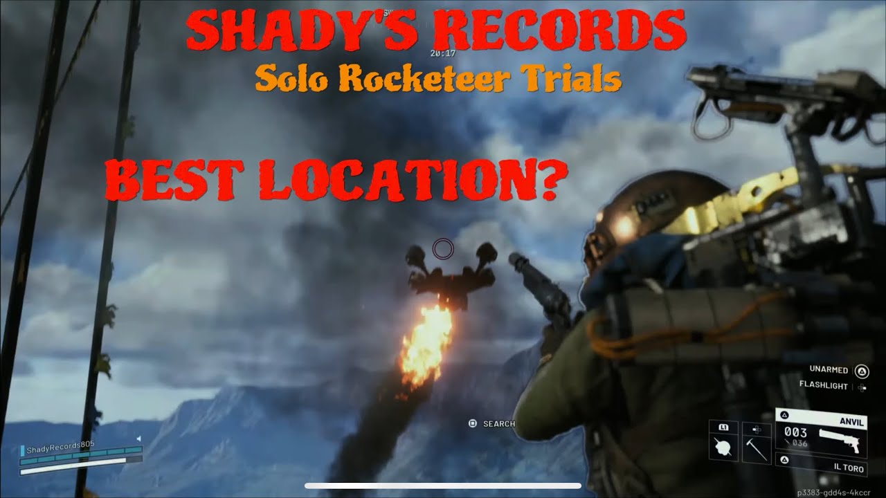 Rocketeer Trials (SOLO) Blue Gate (Locked Gate) 3 Stars