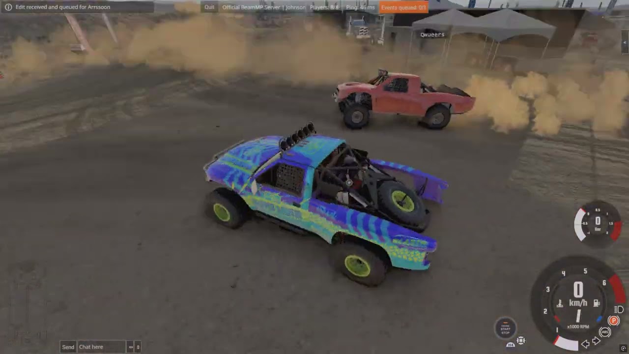 Driving On Send - BeamNG drive