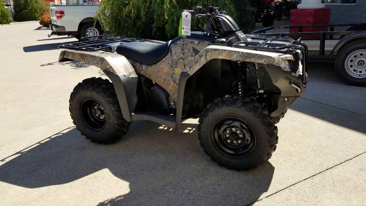 2017 Honda Rancher 420 ES 4x4 ATV (TRX420FE1H) Walk-Around Video | Camo | Review @ HondaProKevin.com