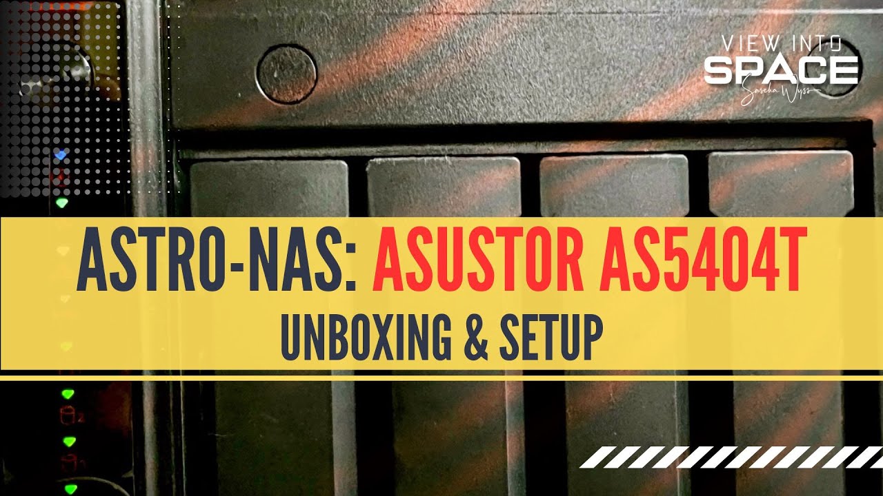 NAS: Asustor Nimbustor Gen2 / AS5404T – Распаковка и настройка