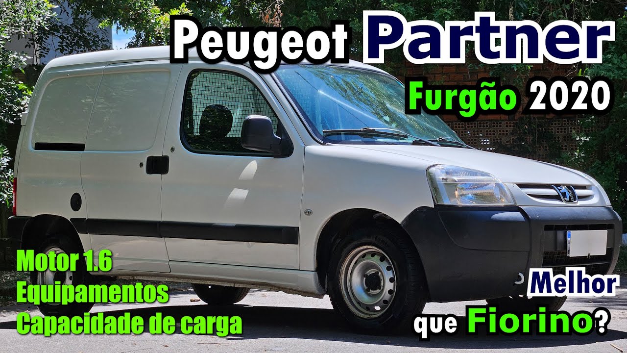 Peugeot Partner Furgão 1.6 16V 2020: quando é melhor que Fiorino?