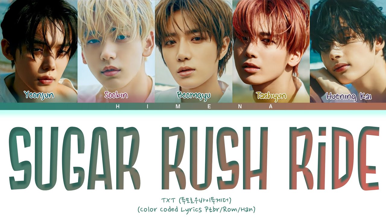 TXT (투모로우바이투게더) - 'Sugar Rush Ride' | Legendado/Tradução PT-BR (Color Coded Lyrics)