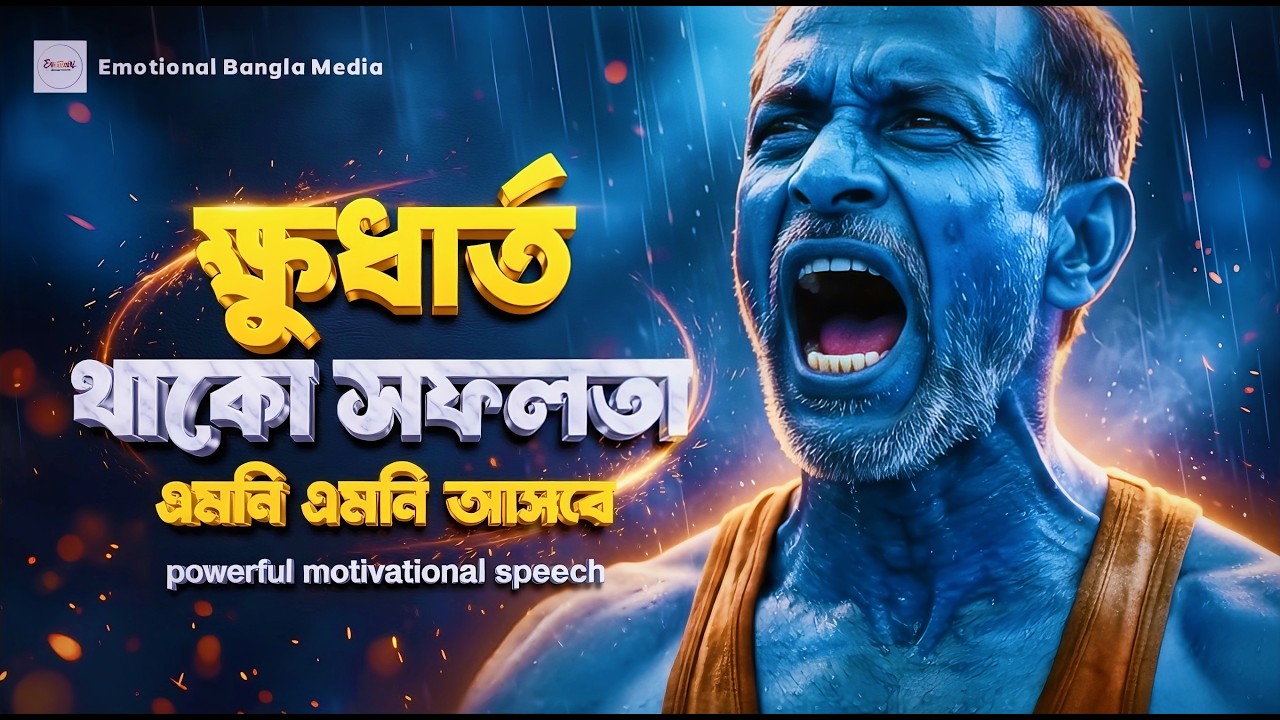 ক্ষুধার্ত থাকো সফলতার জন্য | Powerful Motivational Speech Bangla | Emotional Bangla Media