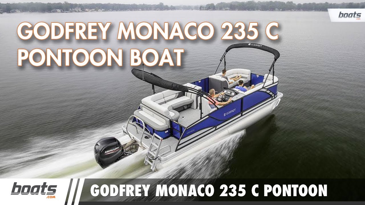 Godfrey Monaco 235 C Pontoon Boat Full Walkthrough Video Review