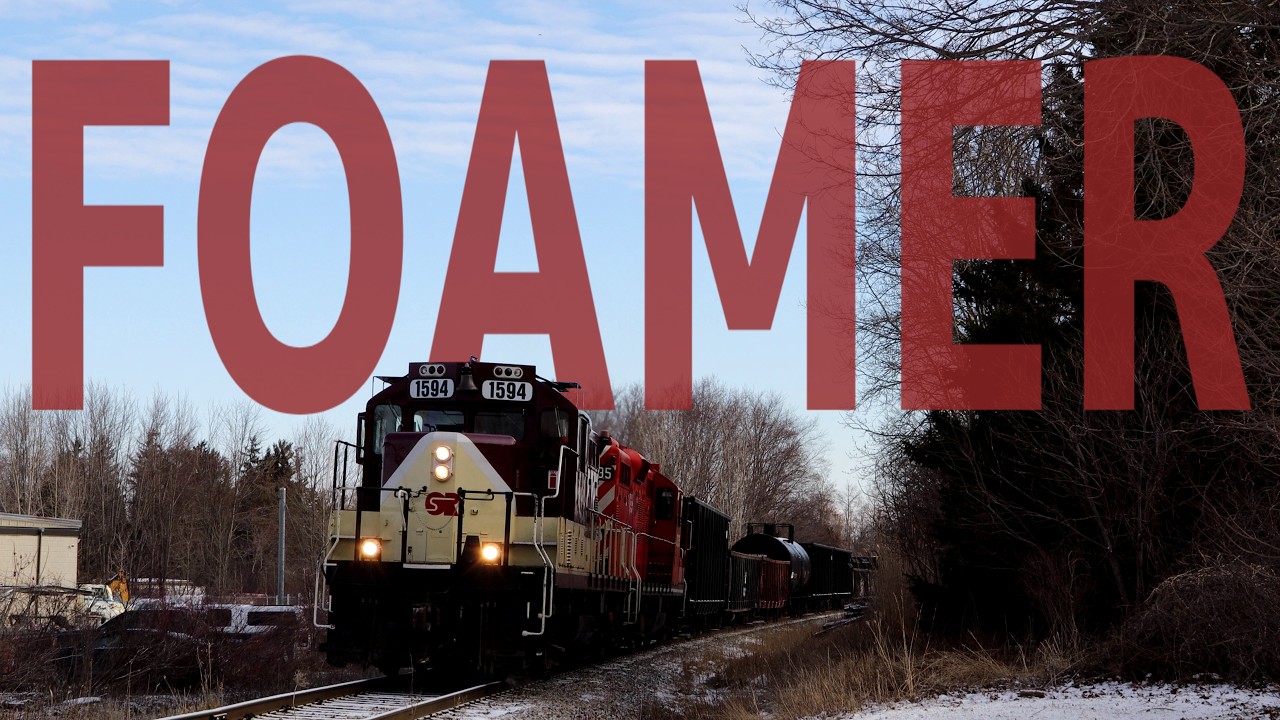 [4K] Chasing Ontario Southland Railway. From Salford to Ingersoll