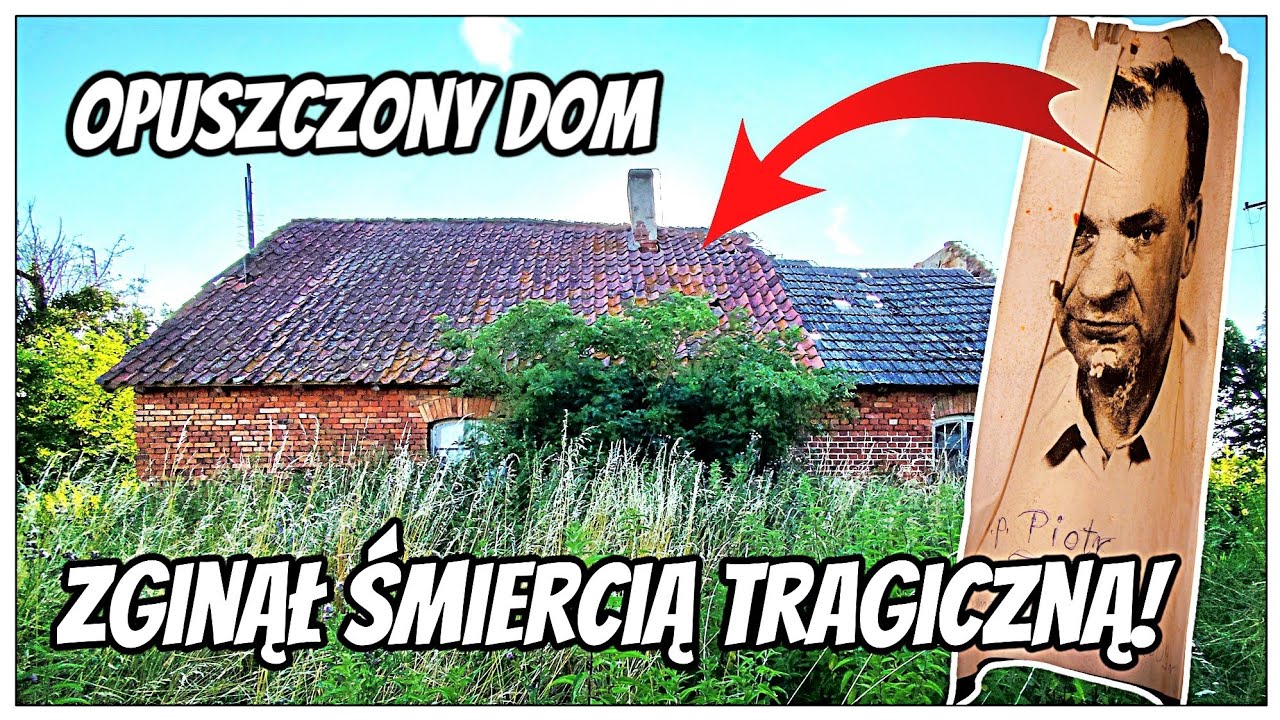 OPUSZCZONY DOM ŚP. PANA PIOTRA. DOSTALIŚMY OSTRZEŻENIE 🏚️😱! #urbex #urbandecay #explore