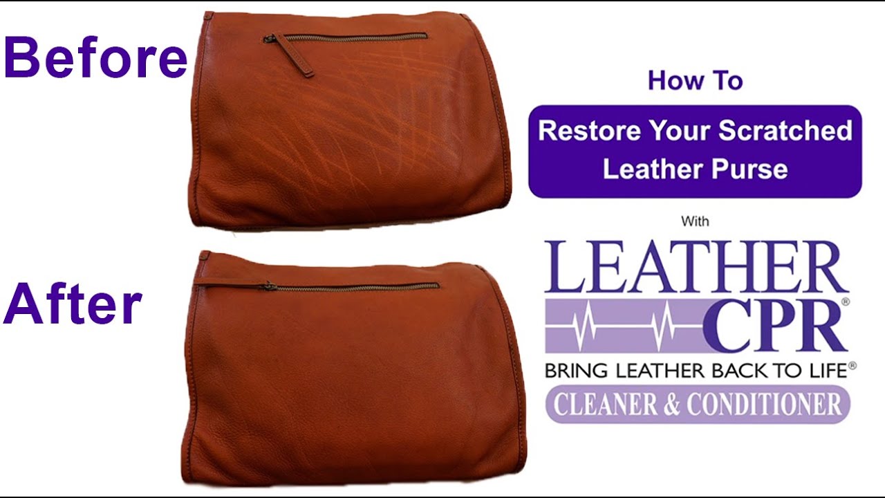 How To Remove Leather Scratches & Scuffs