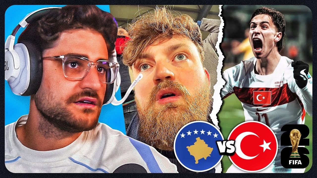 KOSOVO vs. T&Uuml;RKEI - GEWINNER F&Auml;HRT ZUR WM!😳🏆 WM-QUALI FINALE STADIONVLOG🏟️