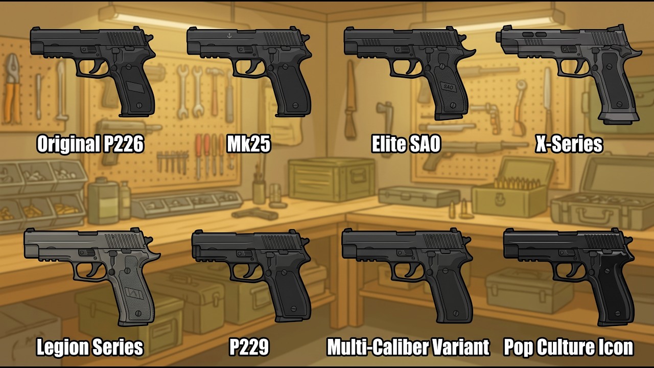 Every Type of Sig P226 Explained