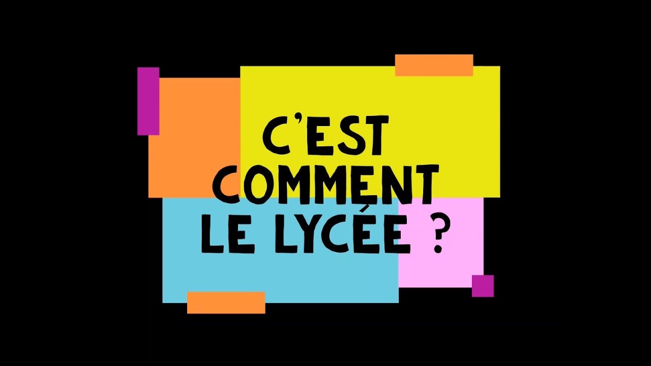 C'est comment le lycée ?