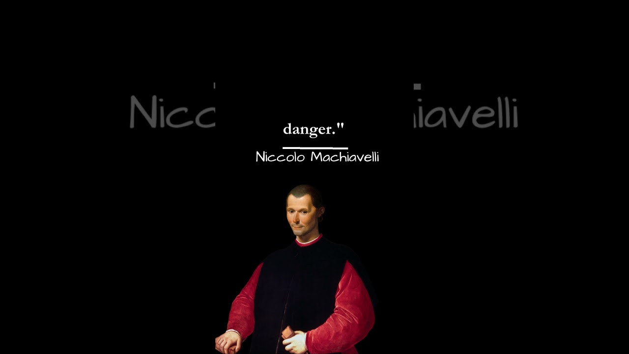 10 Deep Philosophy Quotes of Niccolo Machiavelli #motivation #quote #success