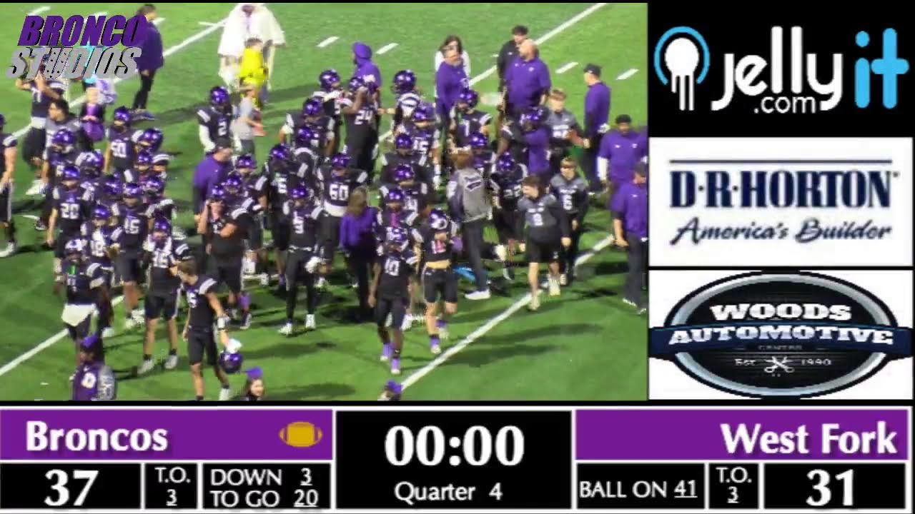 Dayton Broncos vs West Fork Gators [Home - Varsity]