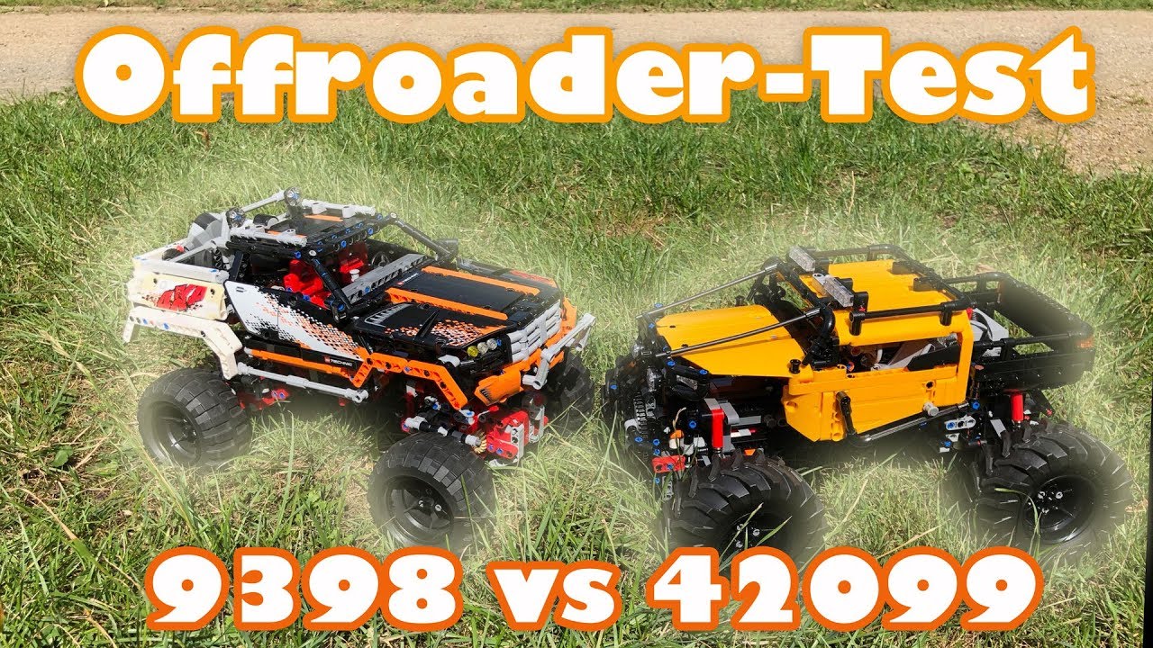 Lego-Offroader-Test 9398 vs. 42099