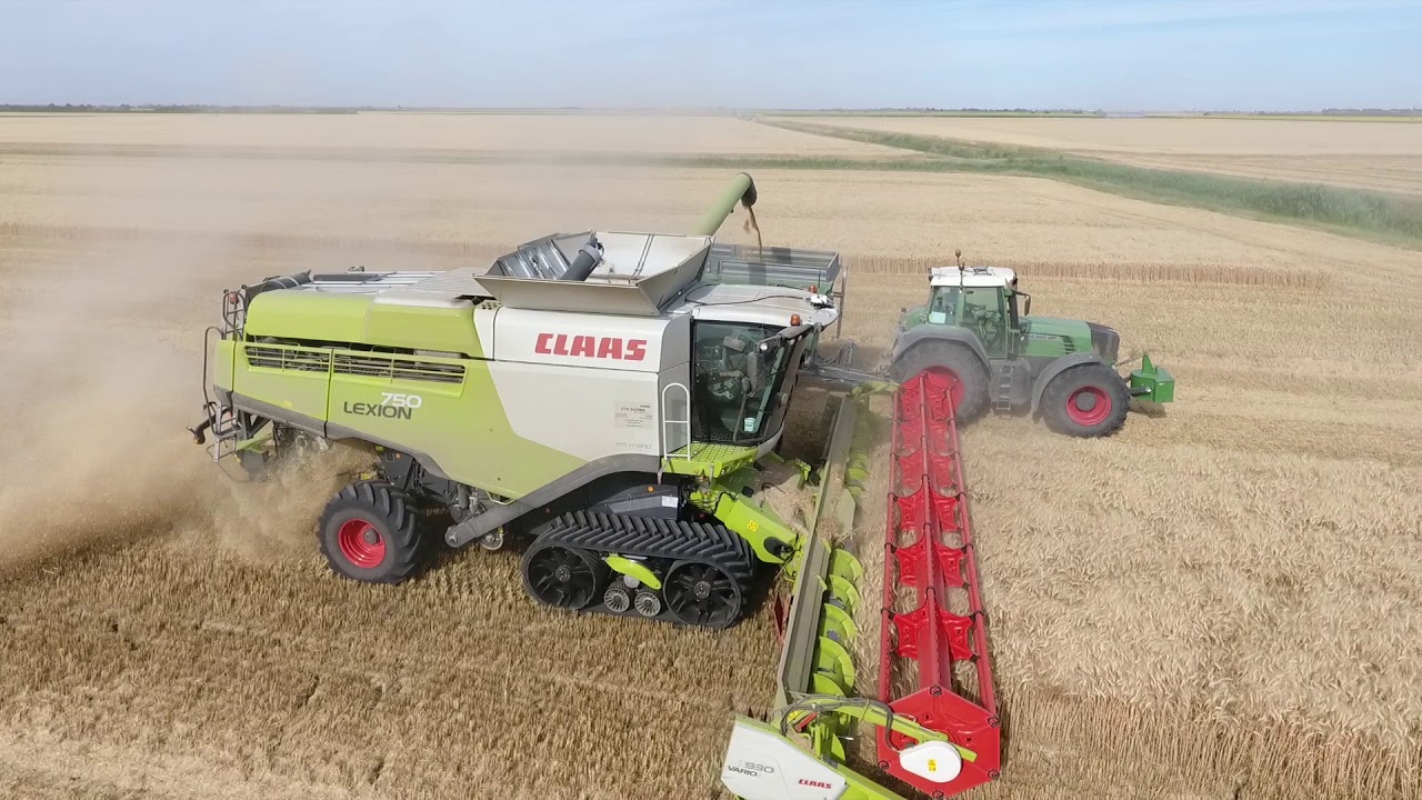 🇫🇷 XL moisson 2019‼️X2 LEXION 750 TT 🤩 900 CHEVAUX🔥 & 17m de coupe ‼️