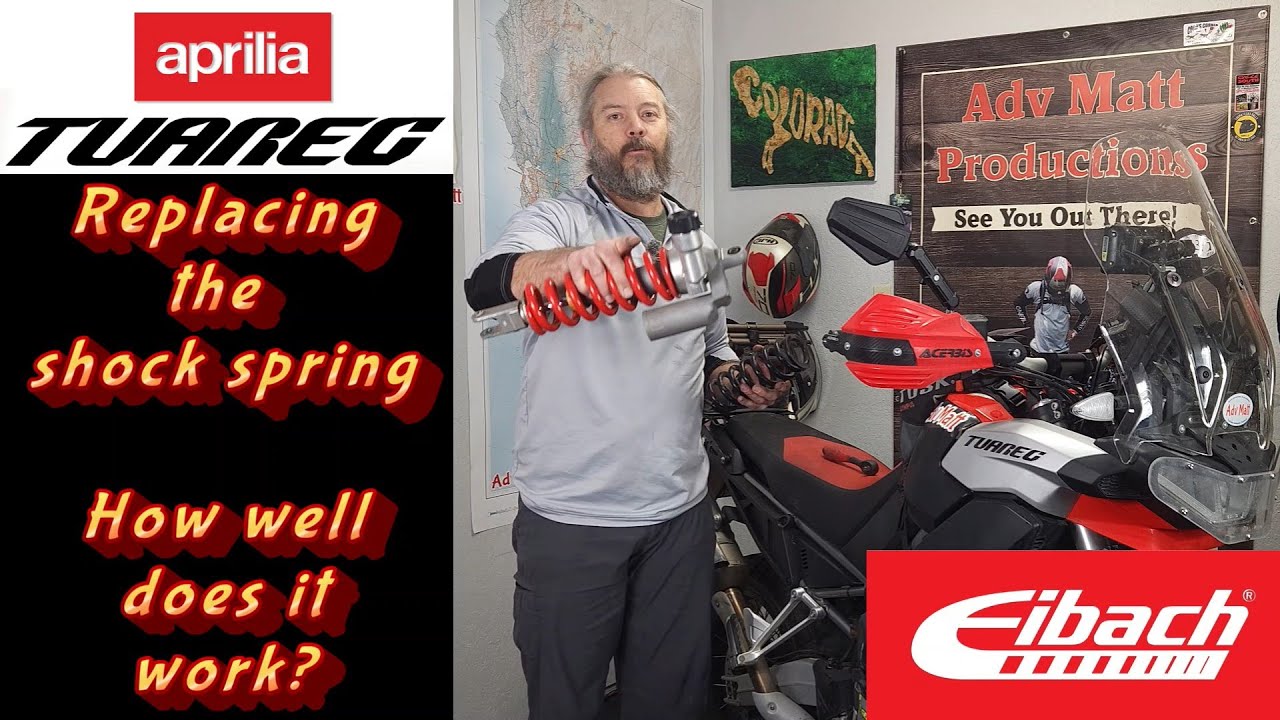 Aprilia Tuareg 660 shock spring replacement. How well does it work?