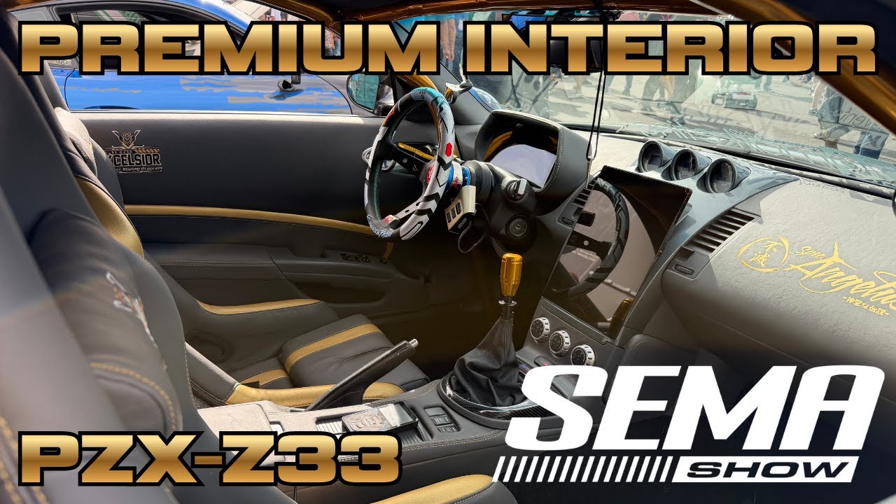 БЕЗУМНЫЙ кастомный интерьер 350Z! Excelsior Z33