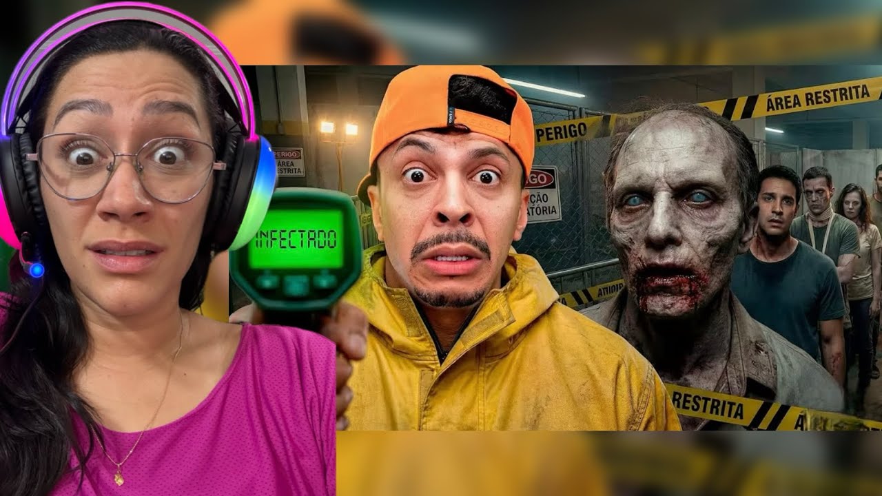 REACT: FISCAL DE VÍRUS - NENHUM ZUMBI PODE PASSAR 😱🦠 (quarentine zone) - Canal Julio Cocielo