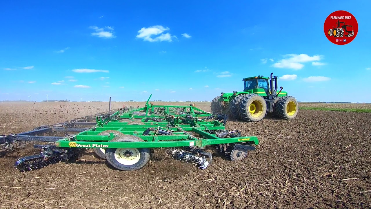Working Ground (Spring Tillage) at Convoy Dairy -  May 2018