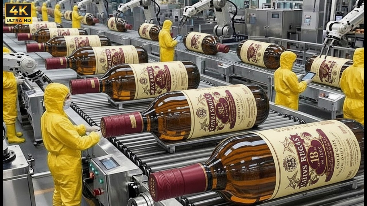 How Chivas Regal 18 Is Made: Inside a World-Class Scotch Whisky Distillery (Full Process)