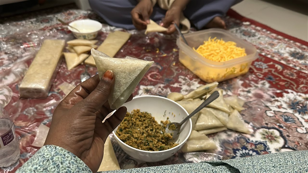 عيشو معانا يوم جميل🥰مقاضي رمضان من بقالة الحاره😓