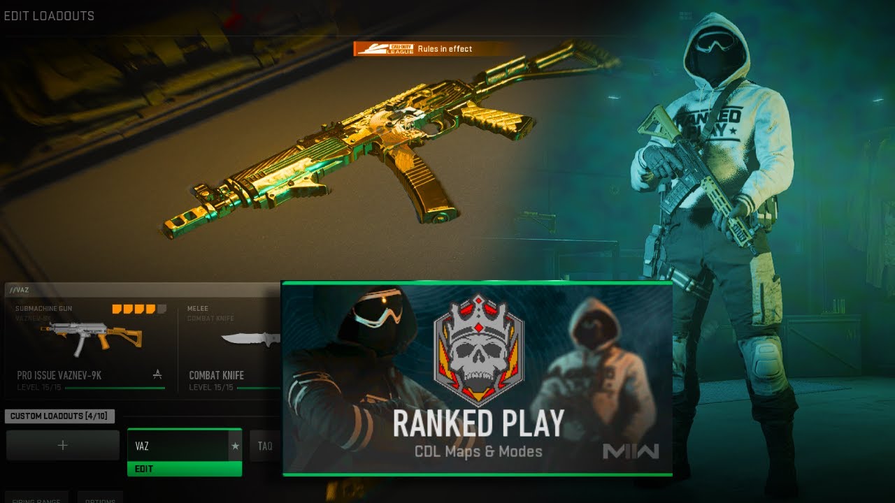 ULTIMATE RANKED PLAY CLASS SETUP GUIDE! (BEST MW2 RANKED PLAY CLASSES)
