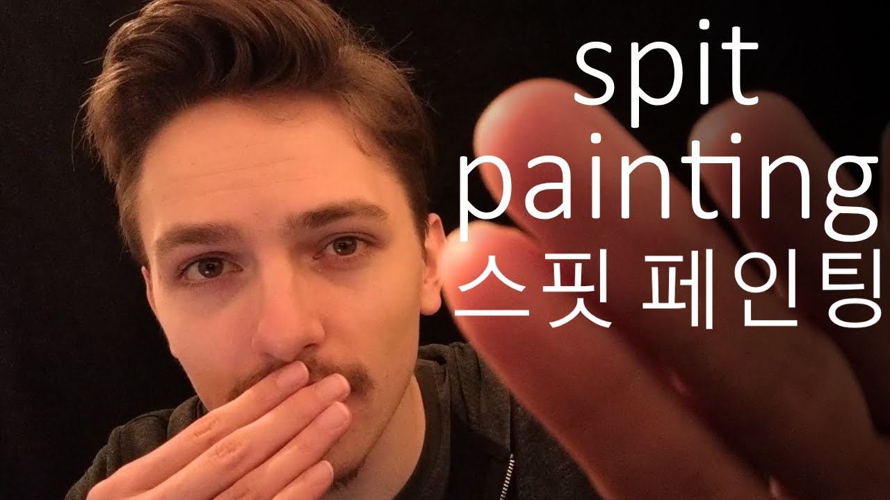(ASMR) Spit Painting - Concerned Friend Roleplay (Obviously)