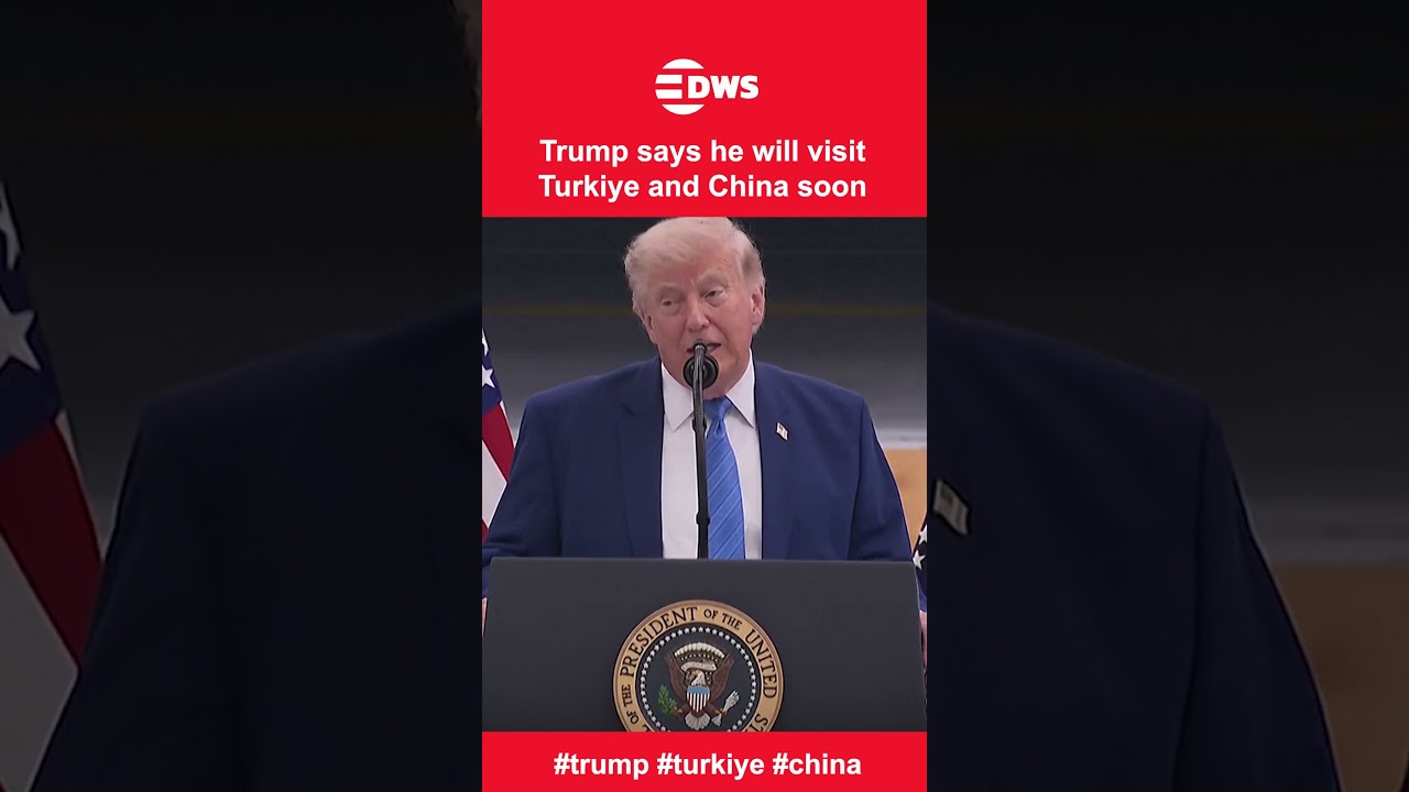 Trump Says He Will Visit Turkiye and China in 2026 | DWS News | AC19