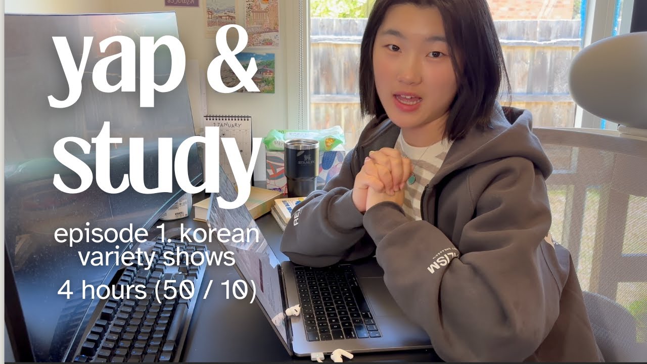 yap & study with me 🤫 | silent study session + talking breaks ep 1.