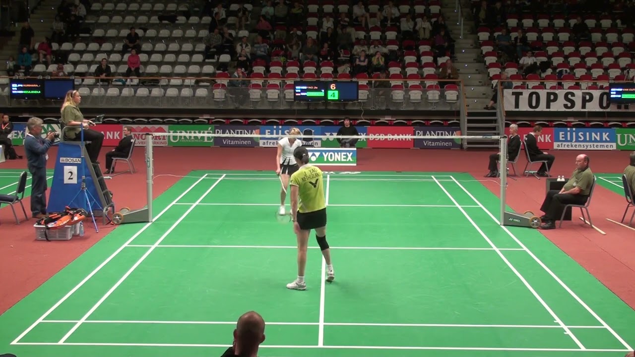 Yonex Dutch Open 2008 WS Round 2 - Yao Jie [NED] v Carola Bott [GER]