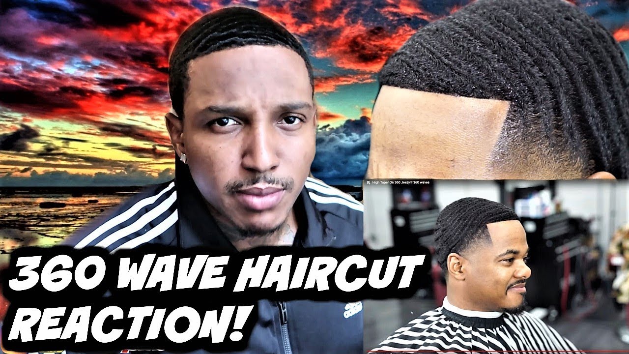 POPPY BLASTED THOUGHTS ON (360 JEEZY NEW 360 WAVE FULL HAIRCUT!) || REACTION!!!