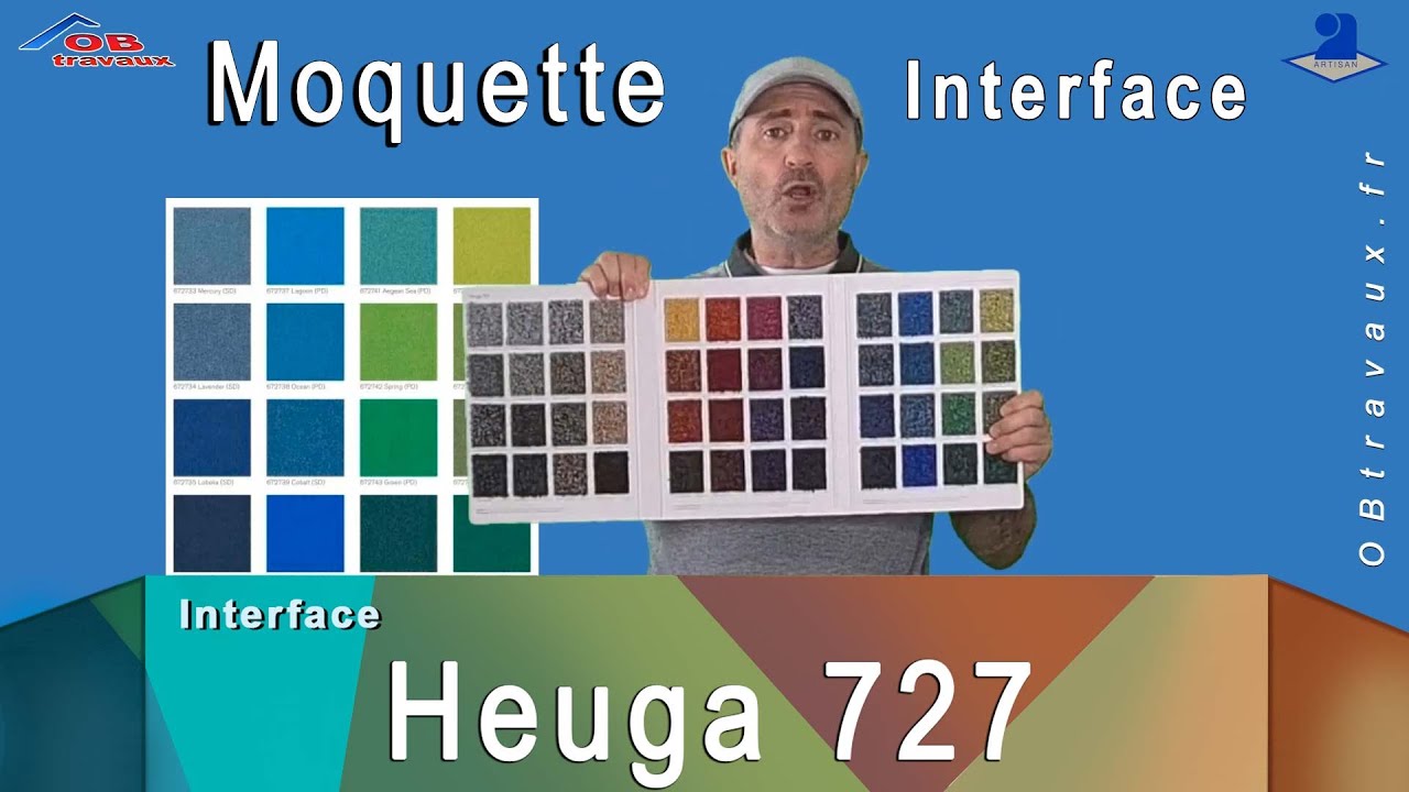 Comment poser des dalles de moquettes avec OBtravaux