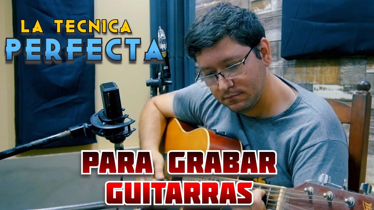 mi tecnica secreta para grabar guitarras acusticas increibles!!! - la cabaña estudios