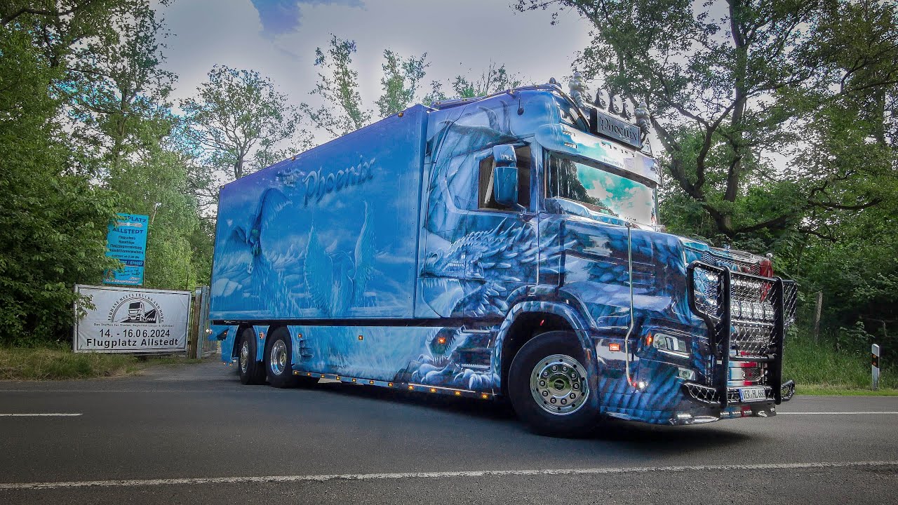 Allstedt Airbase Meets Trucks and more | Truckshow with Heide Logistik Phoenix