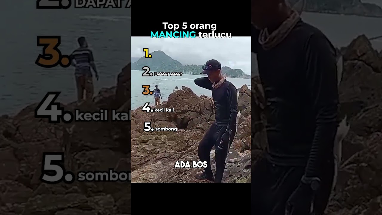 Top 5 orang mancing terlucu😂🤣