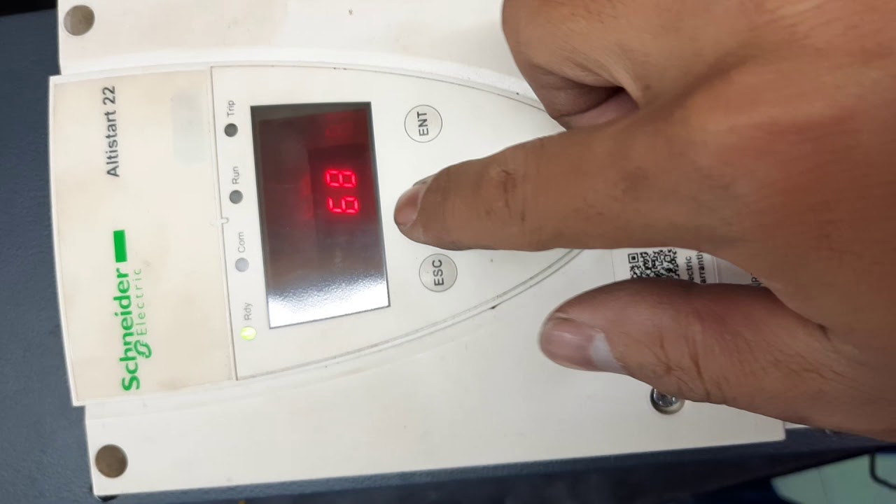 Test máy khởi động mềm Schneider Altistart22 công suất 90kw- Công ty cổ phần kỹ thuật VAC